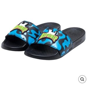 Ripndip Blue and Black Sandals #12